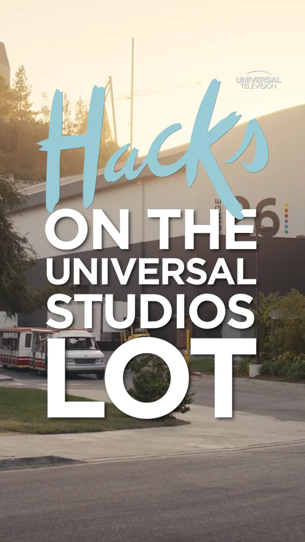 UTV's "Hacks" on the Universal Studios Lot